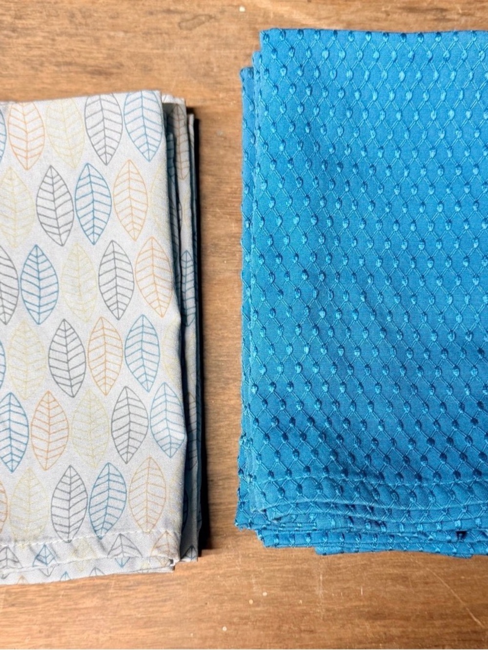 Norwex Teal Recycled Cloth Napkins